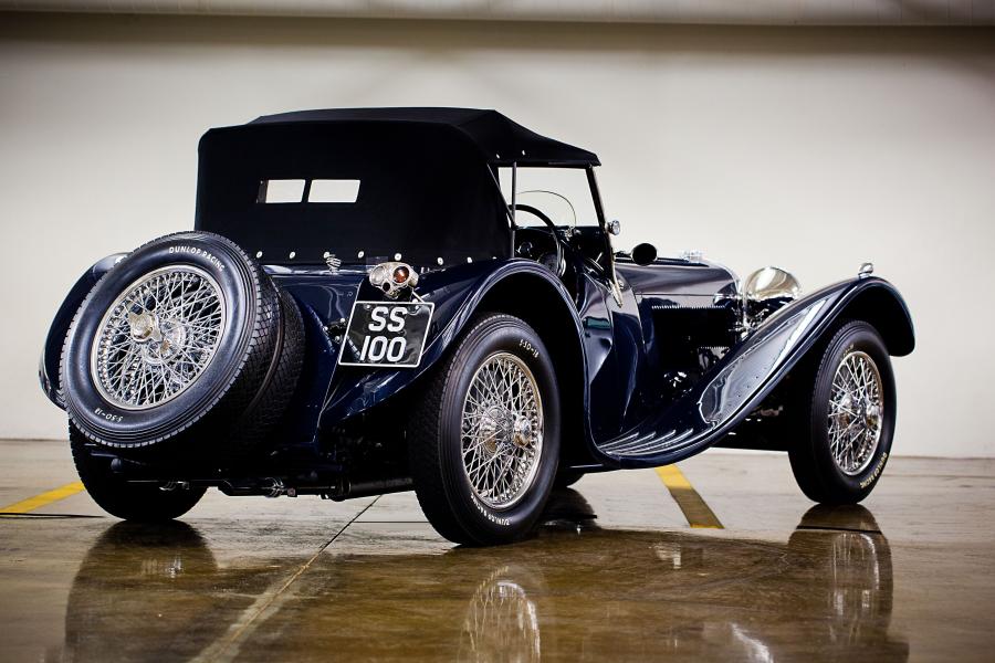  Jaguar SS100 3&frac12;-Litre Roadster 1938 года  (фото 33 из 53)